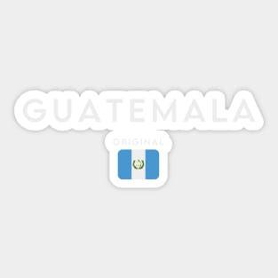 Guatemala flag, Guatemalan flag Sticker